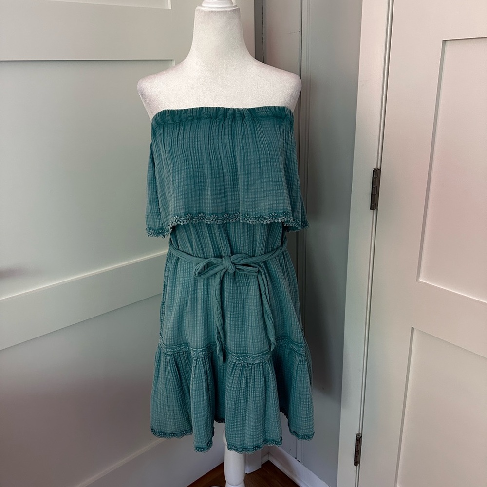 Daily Practice by Anthropologie strapless dress, size XS Petite